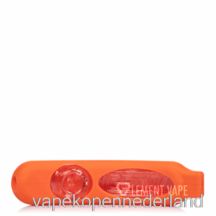 Elektronische Sigaret Vape Grav Rocker Stoomwals Met Siliconen Huid Scharlaken Oranje